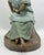 Víctor Gutiérrez Monumental Mexican Bronze Seated Woman Sculpture, 1989 For Sale - Image 16 of 18