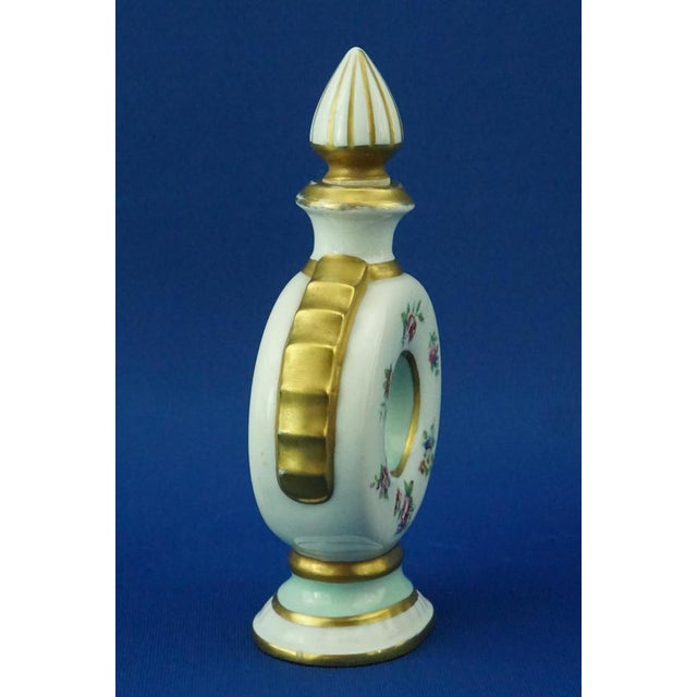 Ceramic 18th Century Hard Porcelain Perfume Bottle from Limoges, France, 1750s For Sale - Image 7 of 18