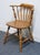American Conant Ball Solid Hard Rock Maple Colonial Early American Spindle Back Dining Side Chair 3525 2111 For Sale - Image 3 of 9