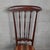 Wood Chiavari High Back Chair in Wood and Padded Fabric, 1950s For Sale - Image 7 of 17