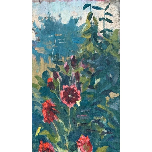 Realism Vintage Ukrainian Impressionist Oil Painting, Rural Landscape, 1960s 36-21 For Sale - Image 3 of 6