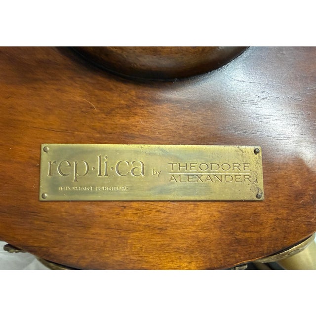 Vintage Theodore Alexander Telescopic Accent Side Table (Re50020) For Sale - Image 9 of 9