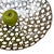 Vintage Large Brutalist Silver-Plated Openwork Fruit Bowl For Sale - Image 4 of 4