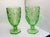 Mid-Century Modern Fostoria Green Moonstone Tea Glasses Set 10 For Sale - Image 3 of 11