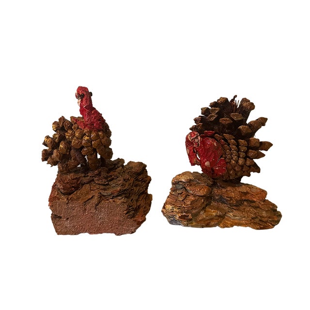 You're not likely to discover another one-of-a-kind flock quite like this! This collection of three vintage handmade...