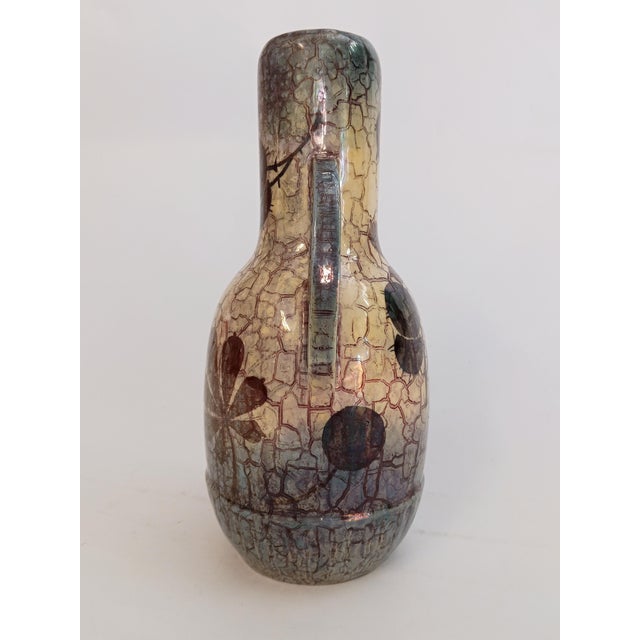 Ceramic Amphora Vase from Royal Dux, 1900s, in Flawless conditions. Designed 1890 to 1919 This piece has an attribution...