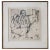 Pen Drawing on Paper, France, 1950s For Sale - Image 6 of 6