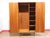 Mid Century Modern Vintage Walnut Double Armoire Wardrobe by Alfred Cox For Sale - Image 9 of 10