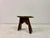 Mid-Century Rustic Wooden Slab Stool, 1960s For Sale - Image 11 of 14