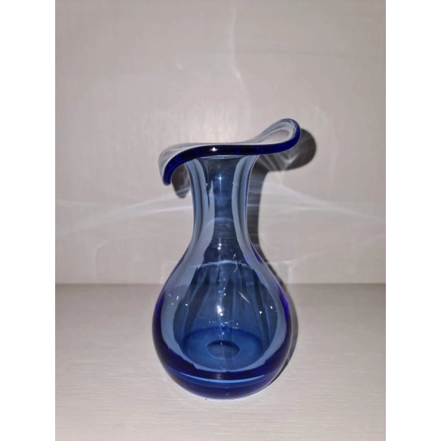 Blue Vase, 1930s For Sale - Image 13 of 13