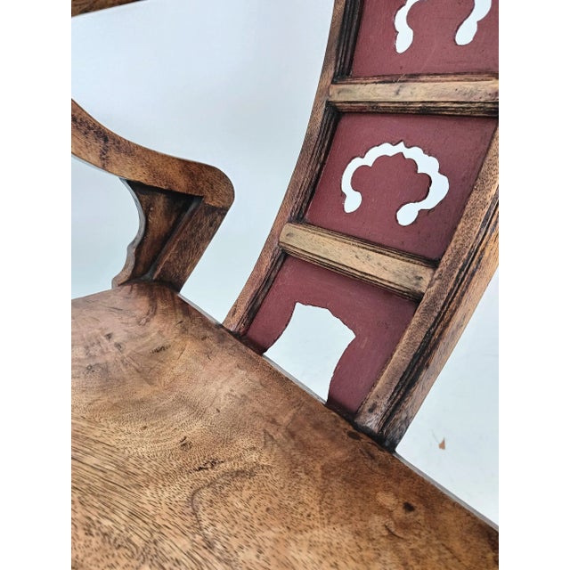 Set of Asian Throne Chairs, 1960s For Sale - Image 10 of 11