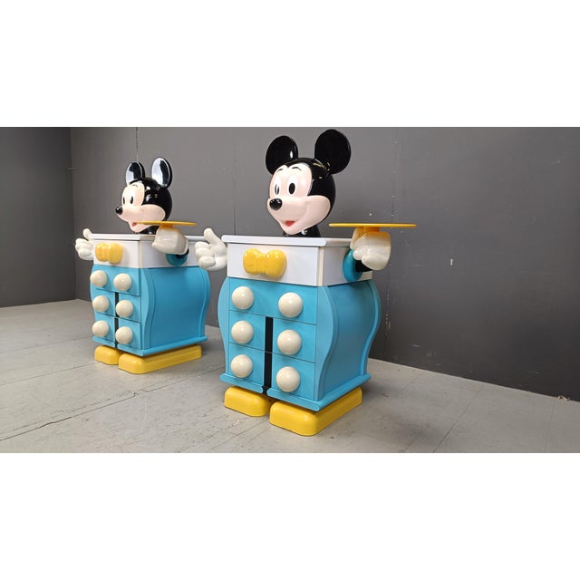 Mickey Mouse Chests of Drawers from Starform, France, 1988, Set of 2 For Sale - Image 9 of 12