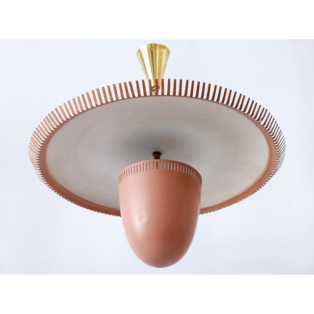 Gold Mid-Century Modern Pendant Lamp, Germany, 1950s For Sale - Image 8 of 18