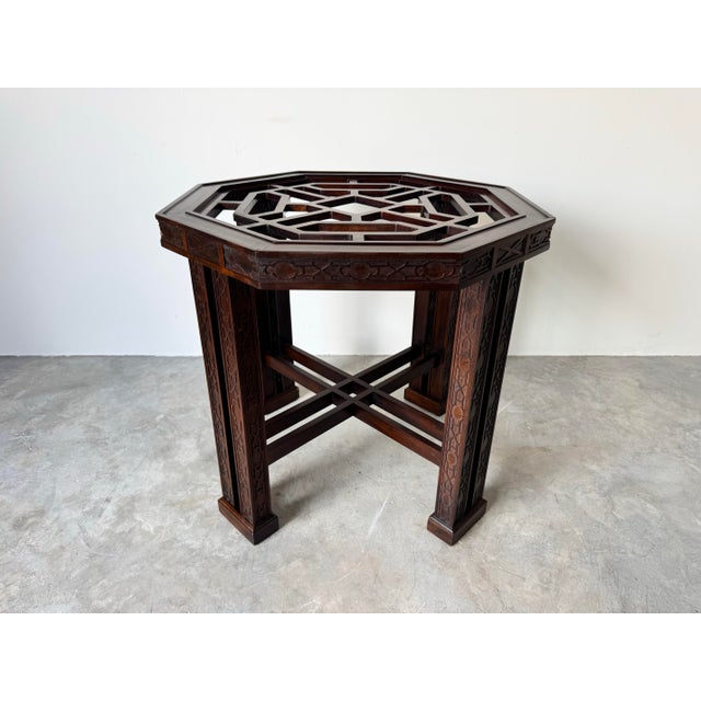Vintage Drexel Heritage Chinese Chippendale-Style Octagon