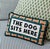 Kenneth Ludwig Chicago The Dog Sits Here Needlepoint Pillow For Sale - Image 4 of 7