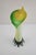 Green and Yellow Murano Glass Vase, 1970s For Sale - Image 9 of 12