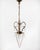 A spectacular and highly elegant vintage pendant light fixture, masterfully crafted in Spain circa 1960. Executed in the...