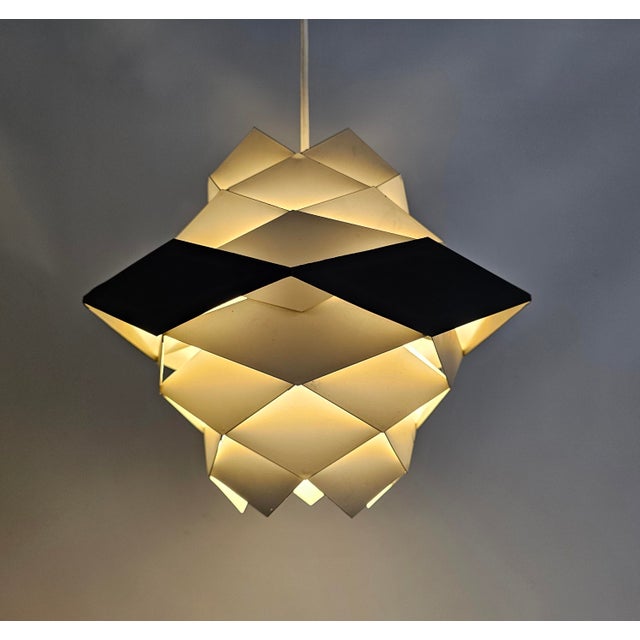 Danish Pendant Lamp Model Symphony by Preben Dahl from Hans Følsgaard Elektro A/S, 1960s For Sale - Image 3 of 14