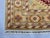 Golden Beige Kazak Tribal Wool Rug With Three Medallions, 4'2" X 5'9" For Sale - Image 11 of 14
