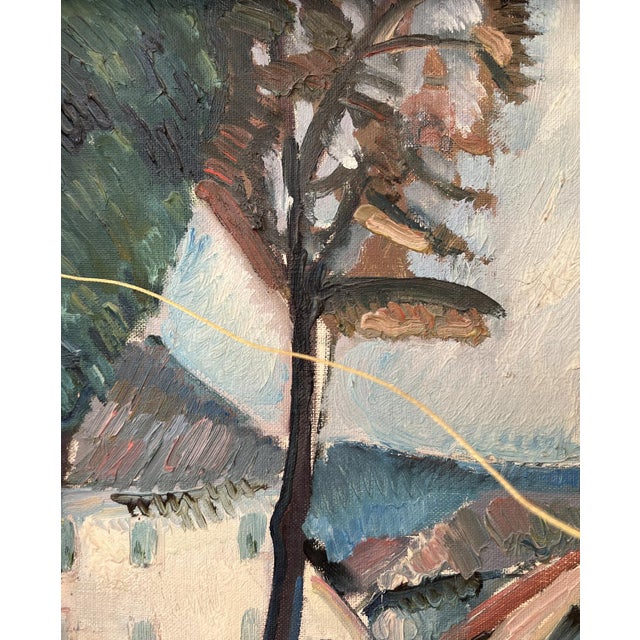 René Guinand, Festivities in the Town in Geneva, Oil on Canvas, 1919, Framed For Sale - Image 13 of 18