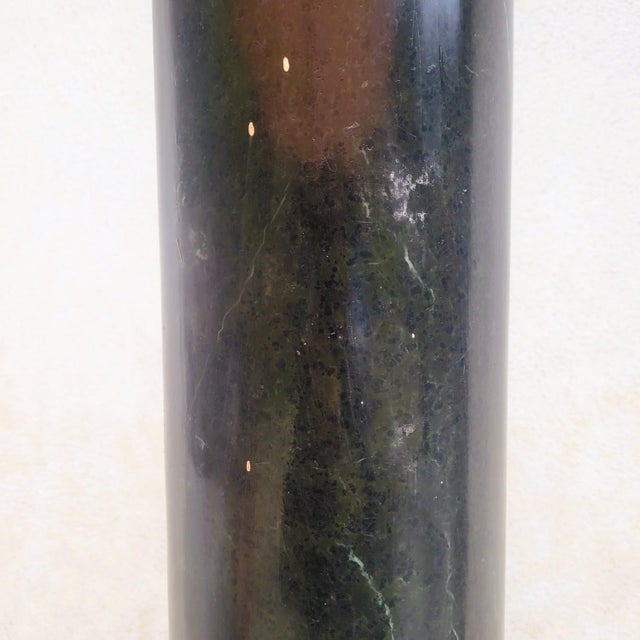 Green Marble Columns, 1800s, Set of 2 For Sale - Image 4 of 18