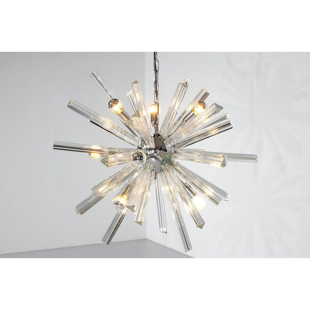Sputnik Pendant Light in Murano Glass, Italy, 1970s For Sale - Image 7 of 16
