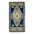 Turkish Mini Rug Oriental Hand Knotted Vintage Rug 1'11" x 3'8" #16643 For Sale