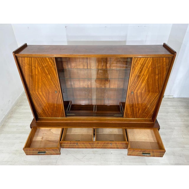 Vintage Bar Cabinet in Wood For Sale - Image 3 of 11