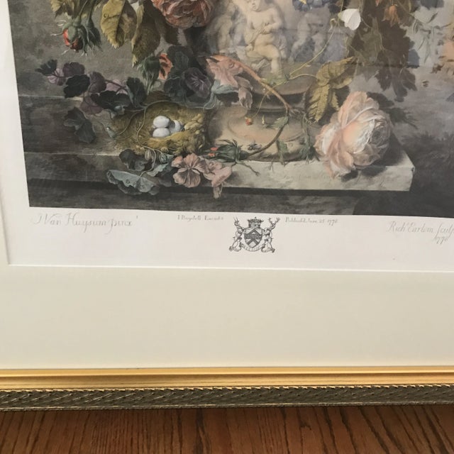 Vintage Extra Large J. Pocker Framed Italian Hand Colored Prints - a Pair For Sale In New York - Image 6 of 11