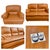 Chateau d'Ax Italian Leather Armchair Y2k For Sale - Image 17 of 18