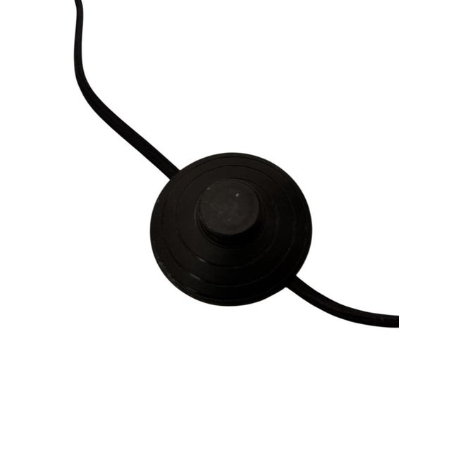 Postmodern Vintage Base Floor Lamp with Pyramid Stem and Brass Shade by Tom Dixon, 2000s For Sale - Image 3 of 9