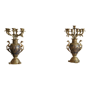 Rare Find, Vintage Large Candelabra Set