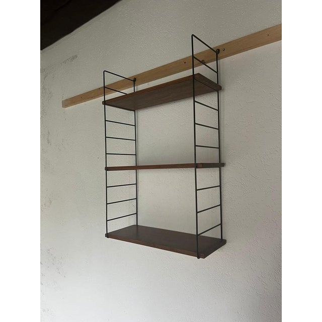 Mid-Century String Shelving Unit, 1960s, in Very Good conditions. Designed 1960 to 1969