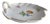 Leaf-Shaped Bowl with Floral Bouquet, Scattered Flowers and Gilt Rim from Meissen, 1990s For Sale