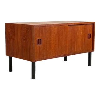 Vintage Danish Low Cabinet For Sale