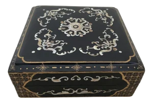 Chinoiserie Mother of Pearl Inlaid Box