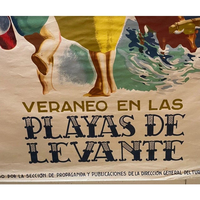 This is just a great original piece. I just acquired a small collection of wonderful original mid century travel posters...