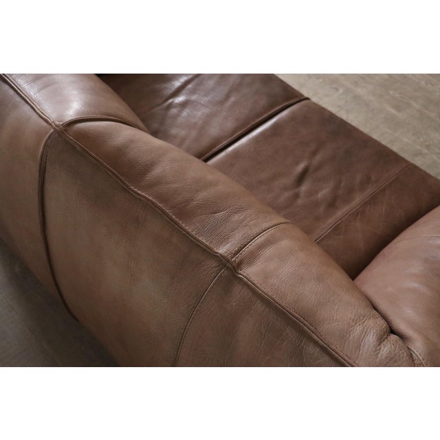 Le Bambole Sofa in Leather by Mario Bellini for B&b Italia, 1970s For Sale - Image 6 of 15