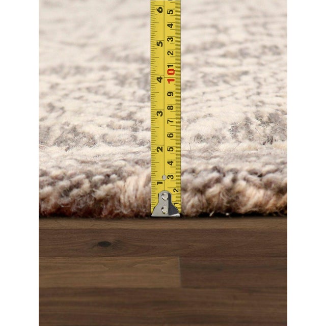 Pasargad Home Modern Grey Area Rug, 5' 0'' X 8' 0'' For Sale - Image 4 of 5