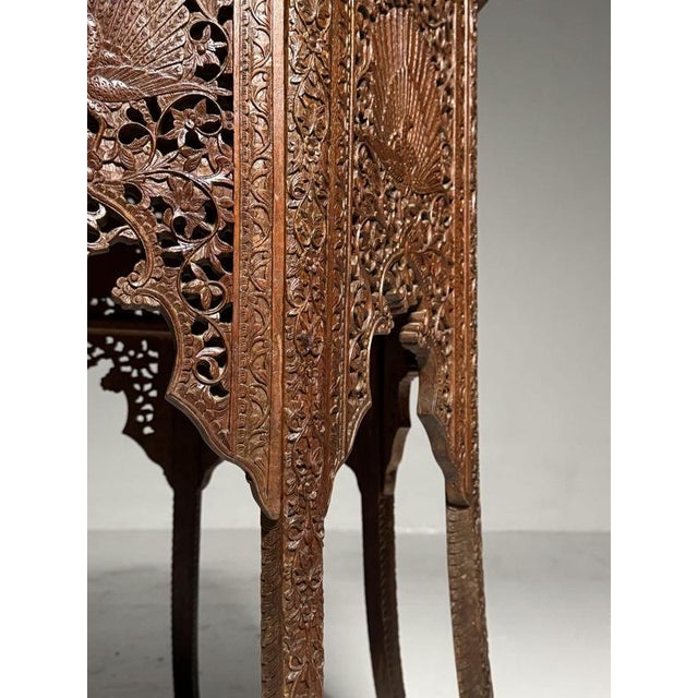 Indian Side Table, 1900s For Sale - Image 11 of 18