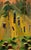 Surrealism Vintage Surrealist Barber Pole Forest Landscape Oil on Canvas Painting - Curt Frankenstein (1922-2009) For Sale - Image 3 of 5