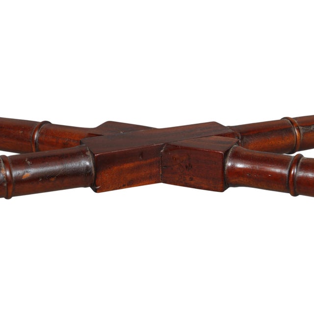 1970s Chinese Chippendale Mahogany Library Bookcase For Sale - Image 5 of 8