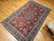1900 - 1909 Vintage Turkmen Area Rug, Hand-Knotted Wool, Allover Geometric Pattern, Pistachio Green & Red, 4x8 For Sale - Image 5 of 18
