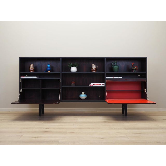 Danish Rosewood Bookcase by Ib Kofod Larsen, 1970s For Sale - Image 3 of 18