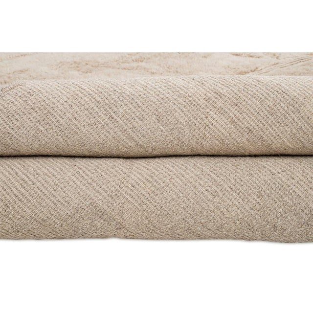 Early 21st Century Large Hand-Knotted Wool Rug by Azele Studio For Sale - Image 5 of 10