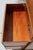 Vintage Georgian Revival Flame Mahogany Secretary Desk Bookcase With Glass Doors, Circa 1940s–1950s For Sale - Image 14 of 18