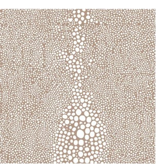 Mitchell Black Home Shagreen Taupe Reverse Premium Matte Paper For Sale