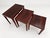 Nesting Tables in Rosewood by Severin Hansen for Haslev Møbelsnedkeri, Denmark, 1960s, Set of 3 For Sale - Image 11 of 14