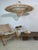 Brown Large Rattan Saucer Suspension with Iron Frame For Sale - Image 8 of 18