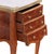 French Pair of French Louis XV Style Marble-Top Nightstands or End Tables, C 1950 For Sale - Image 3 of 5